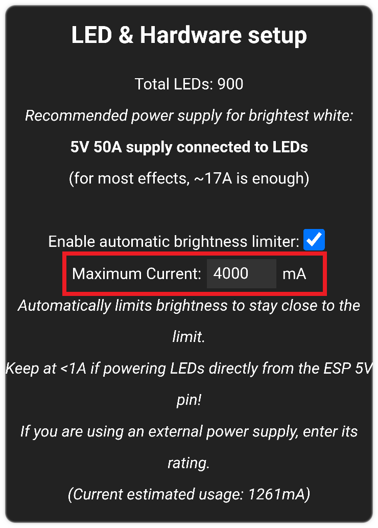 maximum-current-settings